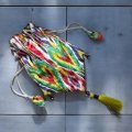 Кисет ручной работы из стрейч-бархата двухсторонний