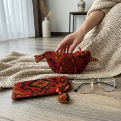 Подарочный бокс  (косметичка-птичка, футляр для очков)