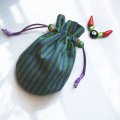 Мужской кисет ручной работы из бекасама